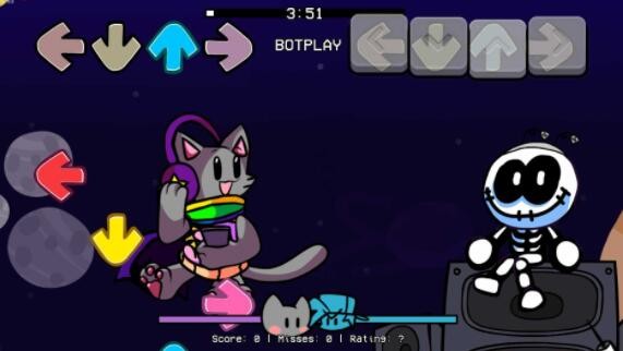 fnf彩虹猫完整版