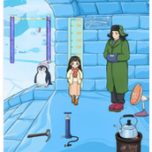 汉字找茬王冰雪小土豆让小土豆坐上大滑梯通关攻略