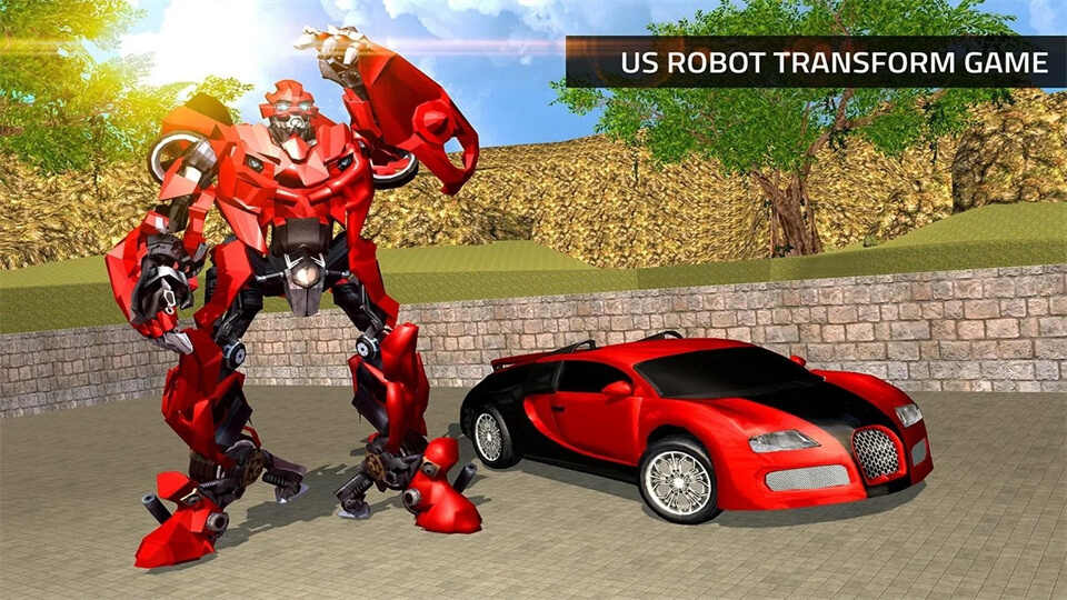 美国机器人改造车版