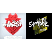 s1mple小迷弟 CSer发现m0NESY签名致敬s1mple