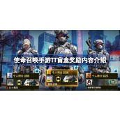 使命召唤手游TT盲盒奖励内容介绍 使命召唤手游TT盲盒奖励内容有哪些