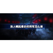 浪人崛起最后的将军怎么做