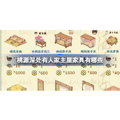桃源深处有人家主屋家具有哪些