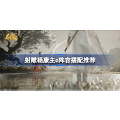 射雕杨康主c队伍怎么搭配