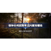 颂钟长鸣前期常见问题有哪些