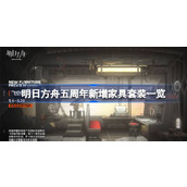 明日方舟五周年新增家具套装有哪些