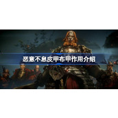 恶意不息皮甲布甲有什么用