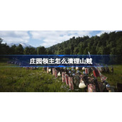 庄园领主怎么清理山贼