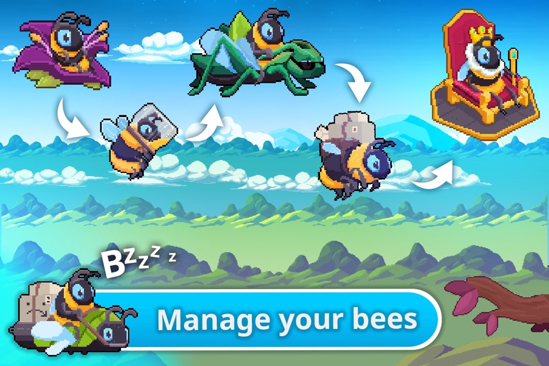 空闲蜜蜂经理游戏