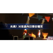 光遇7.30双盘向日葵在哪里 光遇7月30日有友节代币收集攻略