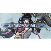 王者荣耀公孙离离恨烟怎么样