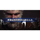 黑神话悟空黑屏闪退怎么办