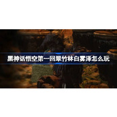 黑神话悟空第一回翠竹林白雾泽怎么玩