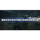 黑神话悟空第四回黄花观虎蛇虫林怎么玩