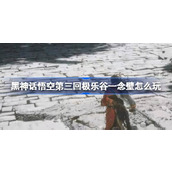 黑神话悟空第三回极乐谷一念壁怎么玩