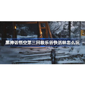 黑神话悟空第三回极乐谷快活林怎么玩