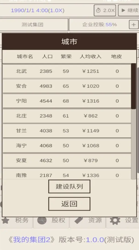 我的集团2无限金钱 安卓版v1.0.3