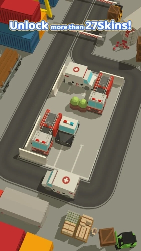 停车堵塞3D