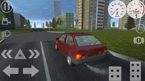 Simple Car Crash Physics Simulator