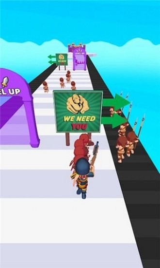 军队跑酷3d