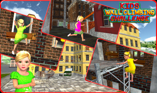 Kids Wall Climbing Challenge