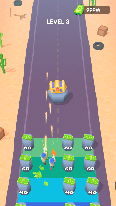 射击跑枪生存
