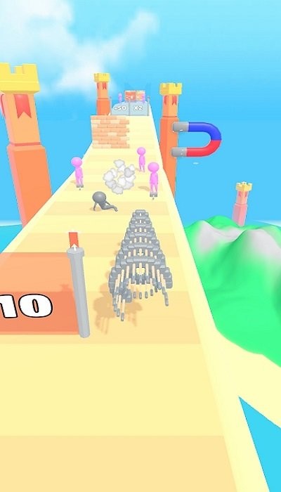 用锤敲击3d