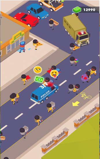 小偷快点跑