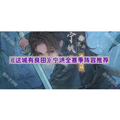 《这城有良田》宁姚全赛季阵容推荐