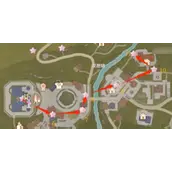 《无限暖暖》花愿镇奇想星收集线路