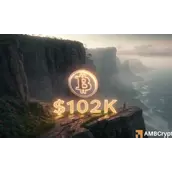 比特币的命运取决于10.2万美元——价格将面临崩盘还是突破？