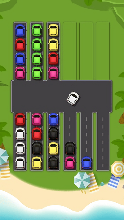 分色停车