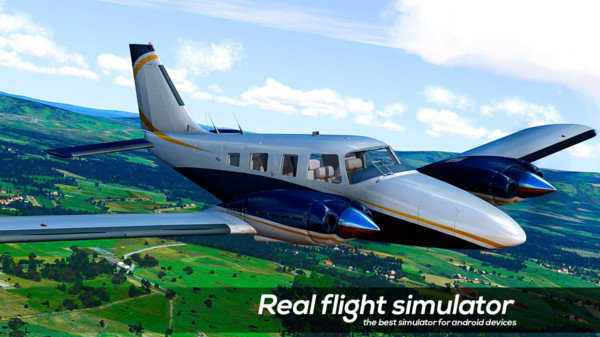 Realistic flight simulator