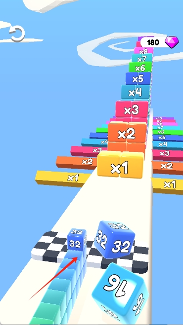 2048方块冲刺