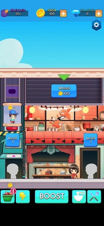 Noodle restaurant chef