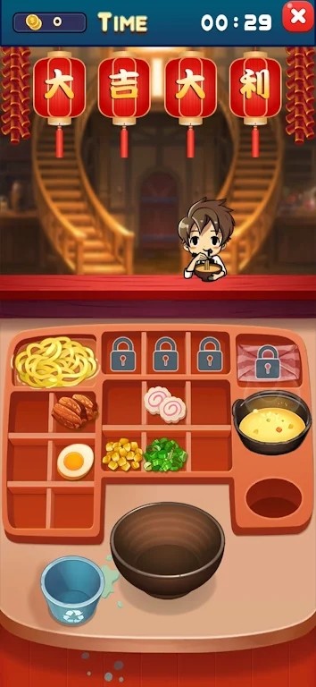 Noodle restaurant chef