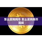 怎么买狗狗币 怎么买狗狗币流程