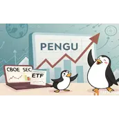 PENGU因ETF传闻飙升22%——为何交易者仍对其持悲观态度？