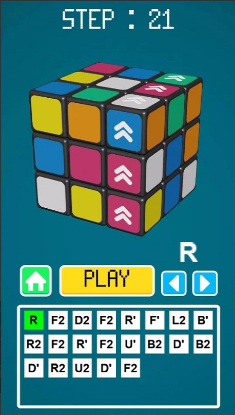 Restore Rubiks Cube 3D
