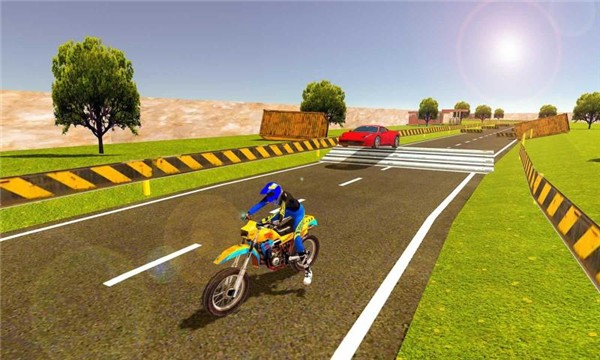 Motorcycle to final car