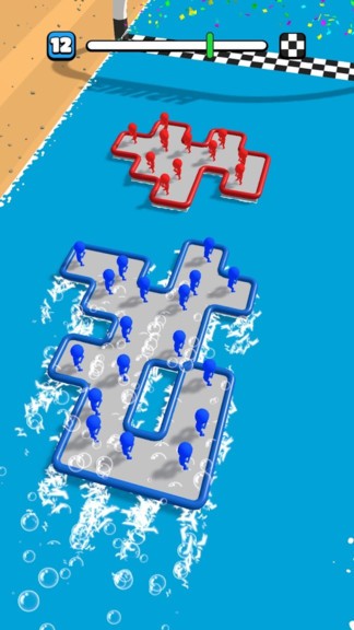 木筏战斗log raft battle