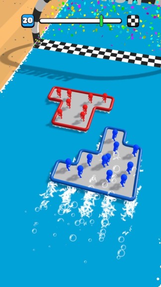 木筏战斗log raft battle