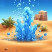 水坑浇水