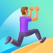 腿部跑步者3d