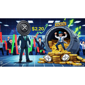 今日XRP新闻：随着Ripple在7月行动中释放5亿代币，XRP强势维持在2.20美元上方
