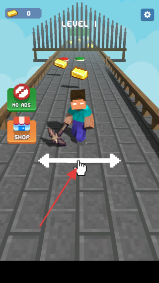 镰刀像素跑步者