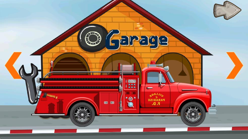 宝宝消防车救火