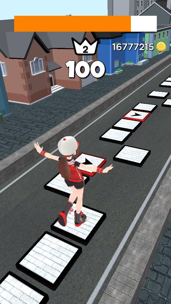 跳跃女孩