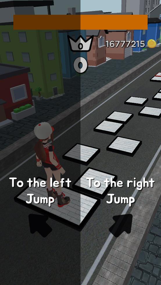 跳跃女孩