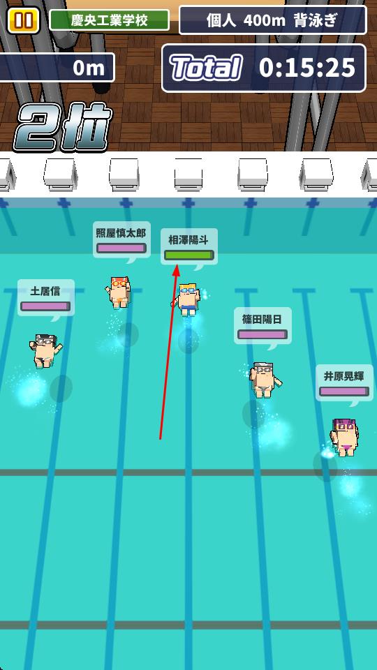 桌上游泳